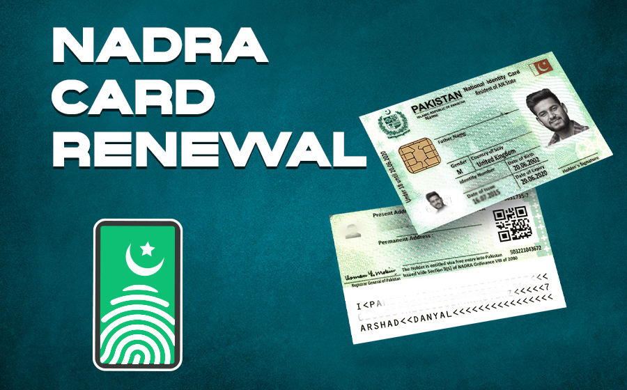 Apply For Nadra Card Renewal Online - Renew Nicop Card UK